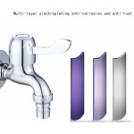 VHGDSF Thickened Explosion-Proof high Temperature Annealing Washing Machine Quick-Open Faucet mop Pool Laundry Pool Brass Single Cold Water Faucet
