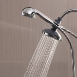 Waterpik High Pressure Shower Head Handheld Spray 2-in-1 Dual System with 5-Foot Hose PowerPulse Therapeutic Massage Chrome 2.5 GPM XET-633-643