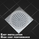 Disposable Hair Catcher Shower Drain Floor Sink Strainer Filter Mesh with Stickers for Bathroom and Kitchen 30 Pack Round Grey