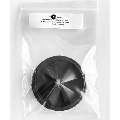 InSinkErator Antimicrobial Quiet Collar Sink Baffle QCB-AM Garbage Disposal Splash Guard for EVOLUTION Series 3.25 inch 100% AUTHENTIC REPLACEMENT PART