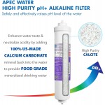 APEC WATER Top Tier Supreme Certified Alkaline Mineral pH+ High Flow 90 GPD 6-Stage Ultra Safe Reverse Osmosis Drinking Water Filter System Ultimate RO-PH90 Dimensions: 15" w x 7" d x 18" h