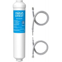 AQUACREST 5KDC Under Sink Water Filtration System Direct Connect Under Sink Water Filter NSF ANSI Tested 5K Gallons Ultra High Capacity USA Tech