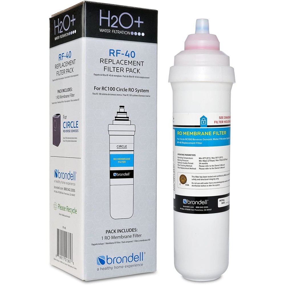 Brondell H2O+ Circle RO Membrane Replacement Filter