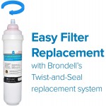 Brondell H2O+ Circle Sediment and Carbon Replacement Filter Pack RF-20
