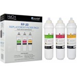 Brondell H2O+ Circle Sediment and Carbon Replacement Filter Pack RF-20