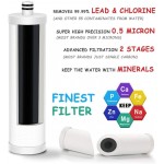 Frizzlife FZ-2 Replacement Filter Cartridge For MP99 MK99 MS99 Under Sink Water Filter & MV99 RV Filter