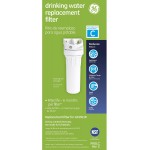 GE FXULC Drinking Water System Replacement Filter White 9.00 x 2.00 x 2.00 inches