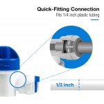iSpring ICEK Ultra Safe Fridge Water Line Connection and Ice Maker Installation Kit for Reverse Osmosis RO Systems & Water Filters 1 4" Approximate 20 feet