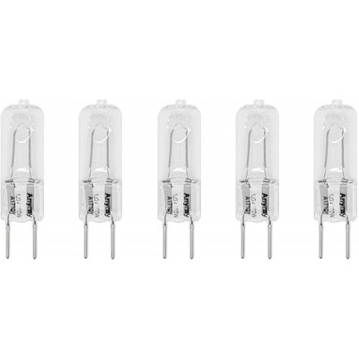5-Bulbs G8 100W 100-Watt Halogen Bi-Pin Light Bulb JCD Type 120 Volt G8 Base Anyray