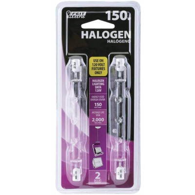 Feit Electric 150w Outdoor Halogen Worklight 2 Pack