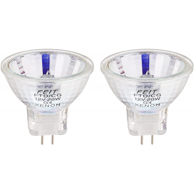 Feit Electric BPXNFTD 2 RP Xenon 20-Watt MR11 Halogen Light Bulb