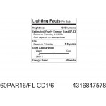 GE Lighting 47578 60-Watt Edison Halogen Floodlight PAR16 Light Bulb