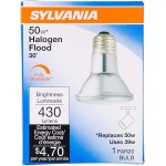 SYLVANIA 16104 Capsylite Halogen Dimmable Lamp PAR20 Flood Light Reflector 50W replacement Medium base E26 39 Watt 2850 K – warm white 8 Pack