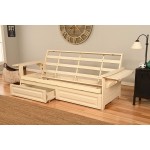 Kodiak Furniture Futon Set Full White
