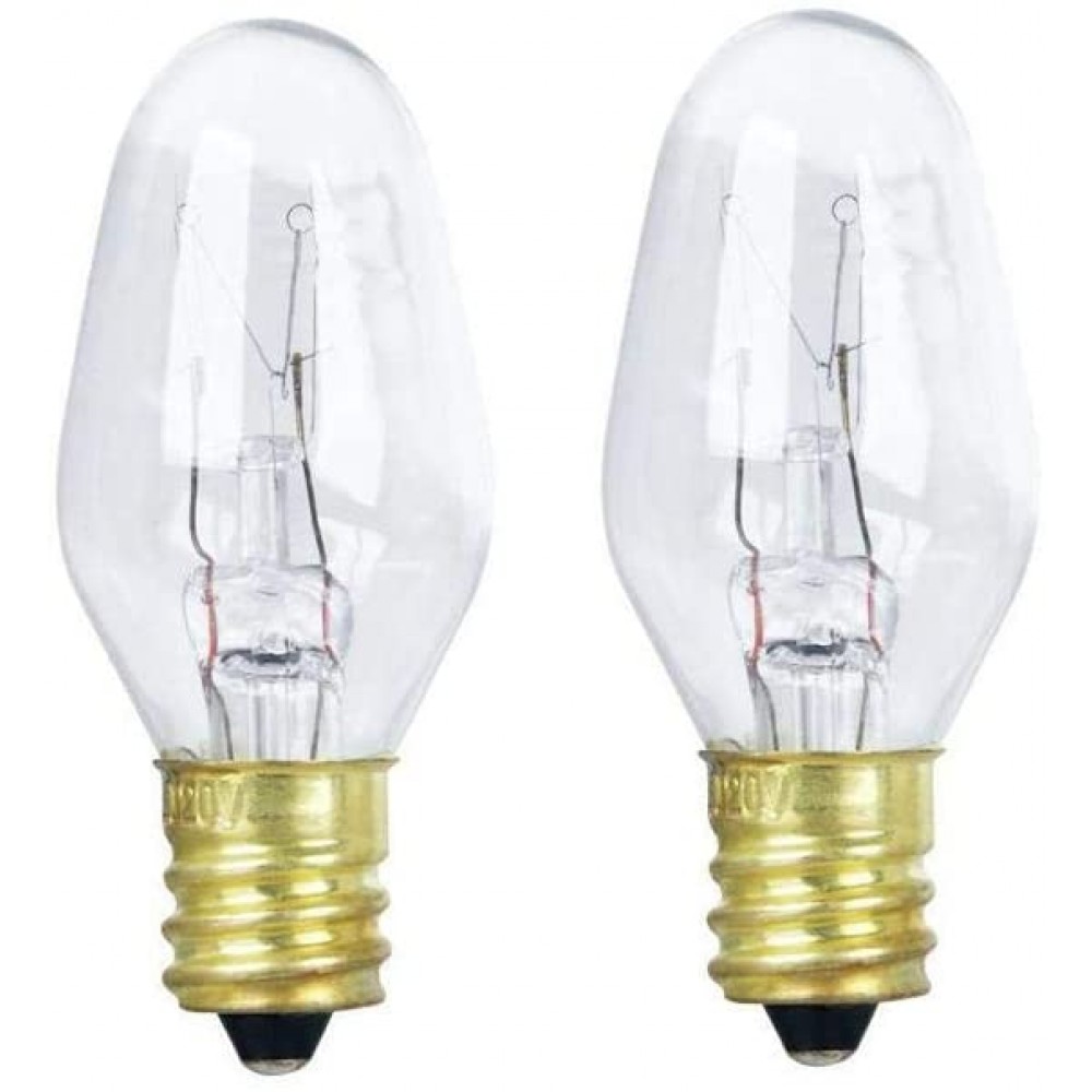 10-Watt C7 Appliance Incandescent Light Bulb 2-Pack-Feit Electric-BP10C71 2 RP