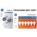 GE Appliance Light Bulb 40w A15 Pack of 6