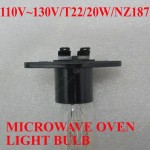 WSDCN.COM 2 Pack Fulfilled by  New Microwave Oven Light Bulb Lamp Globe Z187 125V 20W