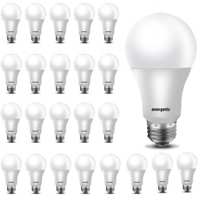 24 Pack A19 LED Light Bulb 40 Watt Equivalent Warm White 3000K E26 Standard Base UL Listed Non-Dimmable LED Light Bulb