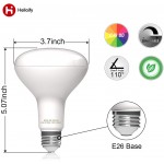 helloify BR30 LED Flood Light Bulb 9W 65W Equivalent 5000K Daylight White Energy Saving Lamp for Office Home Non-dimmable E26 Screw Base 6 Pack