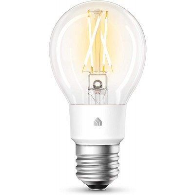 Kasa Smart Wi-Fi LED Bulb Filament A19 E26 Smart Light Bulb Soft White 2700K Dimmable No Hub Required Compatible with Alexa & Google Assistant Antique Vintage Style KL50