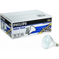 Philips BR40 Flood Light Bulb Non-Dimmable 630 Lumen Soft White Light 2710K 65-Watt E26 Medium Base 12-Pack