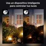 Philips Hue White Outdoor PAR38 13W Smart Bulbs Philips Hue Hub required 2 White PAR38 LED Smart Bulbs Works with Alexa Apple HomeKit and Google Assistant