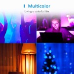 Smart Light Bulb meross Smart WiFi LED Bulbs Works with Alexa Google Home Dimmable E26 Multicolor 2700K-6500K RGBCW 810 Lumens 60W Equivalent, No Hub Required,2 Pack