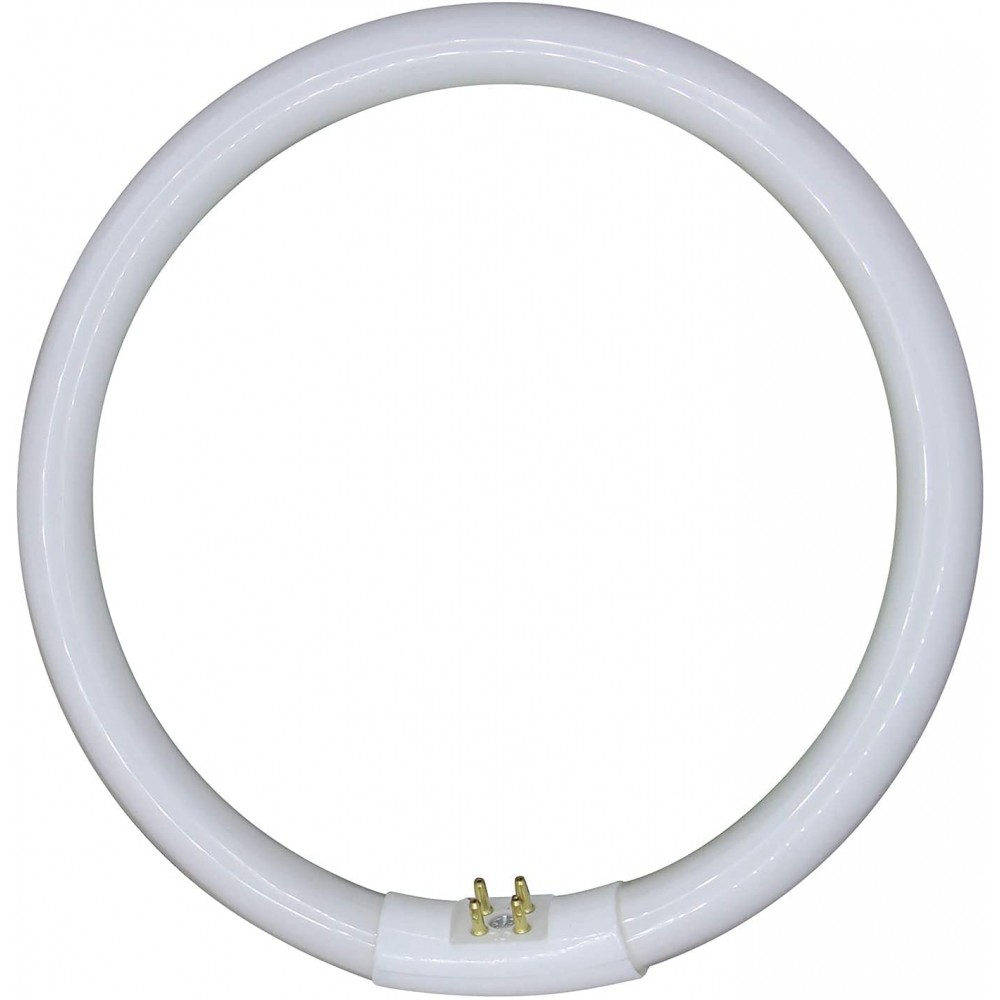 7.25 Inch T5 22W Circular Fluorescent Light Bulb 6400K FC22 Round lamp Replacement for Zadro Floxite Rialto Makeup Magnifying Vanity Mirror