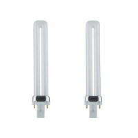 Sunlite PL13 SP41K 13-Watt Compact Fluorescent Plug-In 2-Pin Light Bulb 4100K Color 2 Pack 4100K Color