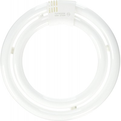 TCP CFL Circle Lamp 200W Equivalent Soft White 2700K T6 Circline Lamp