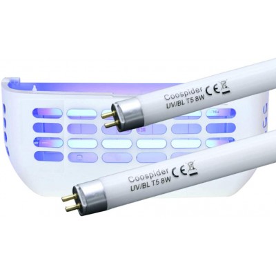 UV BL F8T5 CFL Compact Fluoresecnt Light Bulb 12 inch Full Size Max 8 Watt Replacement UVA 365nm Blacklight T5F8