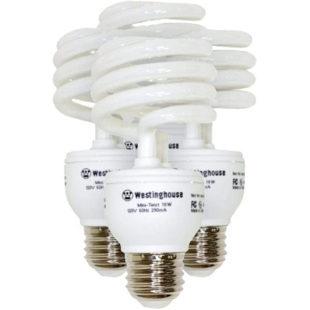 Westinghouse 3796100 23w CFL Light Bulb 100W Equal 6500K Daylight 82 CRI 1600Lm 4-Pack 4 Count Pack of 4