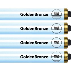 Wolff System GoldenBronze F73T12 HO 100W RDC Tanning Bulbs Intense Bronze 24