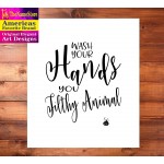 Bathroom Quotes and Sayings Art Prints | Set of Four Photos 8x10 Unframed | Great Gift for Bathroom Decor
