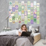 Danish Pastel Wall Collage Kit Aesthetic Pictures 50pcs Danish Pastel Room Decor Aesthetic Matisse Wall Art Bedroom Decor for Women  Danish Pastel Decor for Teen Gifts for Girls
