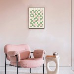 InSimSea Green and Pink Wall Art Set for Living Room Danish Pastel Aesthetic Room Decor Abstract Home Wall Art Decorations for Living Room 8X10in,UNFRAMED