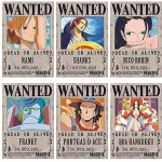 One Piece Wanted Posters New Edition 28.5cm×19.5cm Luffy 1.5 Billion Pack of 24