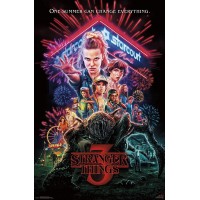 Trends International Netflix Stranger Things: Season 3-One Sheet Wall Poster 22.375" x 34" Unframed Version
