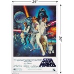 Trends International Star Wars IV One sheet Collector's Edition Wall Poster 24" x 36"
