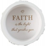 Precious Moments 202428 Faith is The Light That Guides You Girl Resin Box with Rosary One Size Multicolored