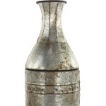 Deco 79 The Cool Metal Vase Set of 3 43 by 33 by 25-Inch Grey