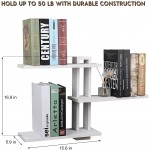 Floating Shelves Wall Mounted Rustic Wood Wall Shelves 3 Tier Floating Shelf for Decor and Storage at Bedroom Living Room Office Vintage White