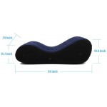 BDL Sofa Lounge Chair Yoga Chaise Lounge Inflatable Sofa Deck Chair with Household Air Pump Multi-Function Sofa Chairs for Yoga Exercise Suitable for a Nap Air Chairs for Bedroom