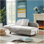 BIAODX Storage Chaise Lounge Indoor Upholstered Sofa Recliner Lounge Chair for Living Room Bedroom Gray Velvet Color : Grey