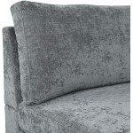 Christopher Knight Home Beamon Chaise Lounge Gray + Silver