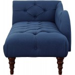 Lexicon Wintham Chaise Lounge Blue