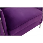 Lilola Home LHF-89634PE-C Chair Purple
