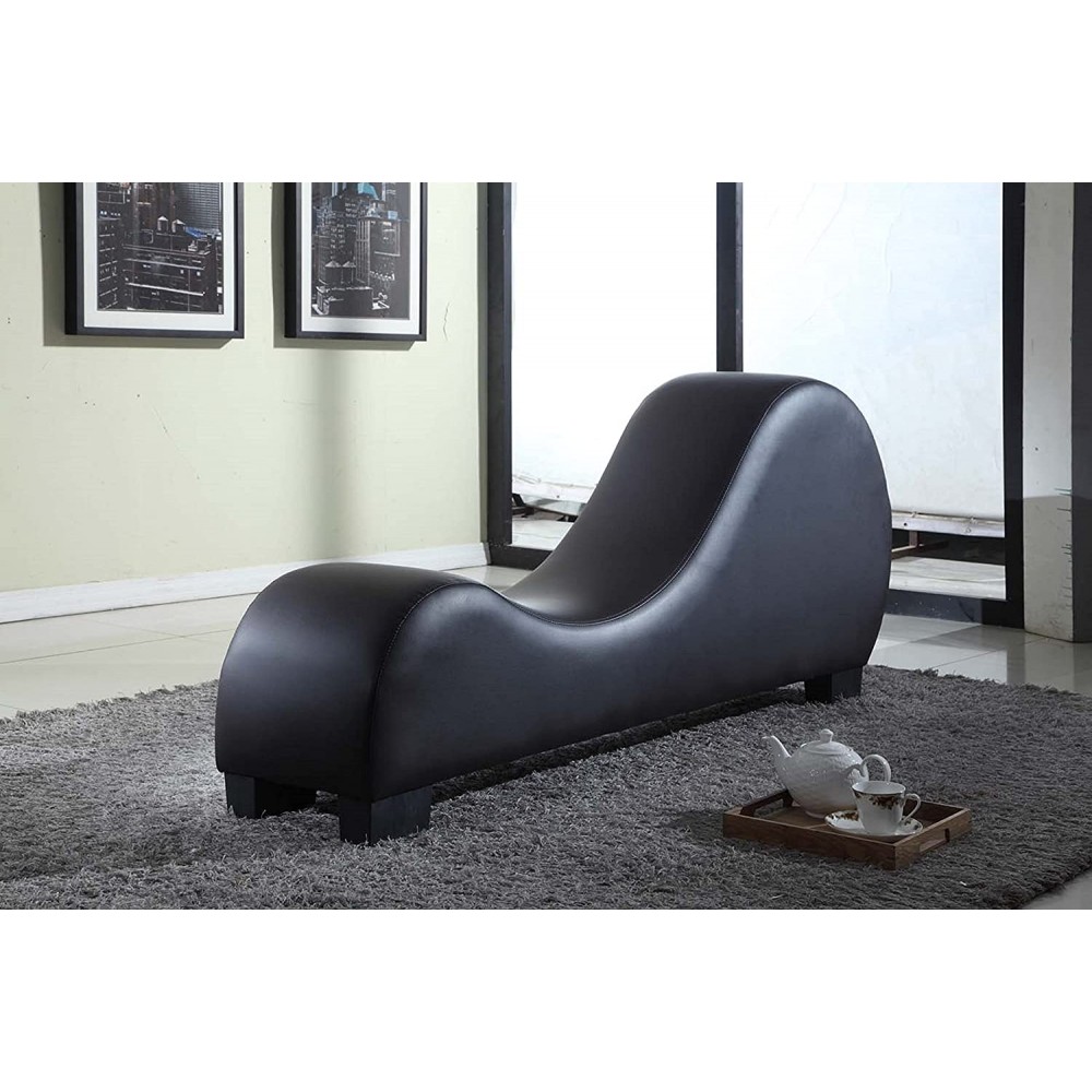 US Pride Furniture Indoor Lounges Chaises Longues Black