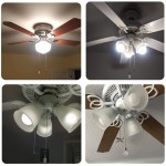 24 inch Ceiling Fan Pull Chain with Decorative Light Bulb and Fan Cord for High Mounted Ceiling Fans and Light Fixtures Silver
