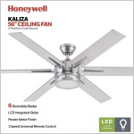 Honeywell Ceiling Fans 51626-01 Kaliza Ceiling Fan 56 Pewter